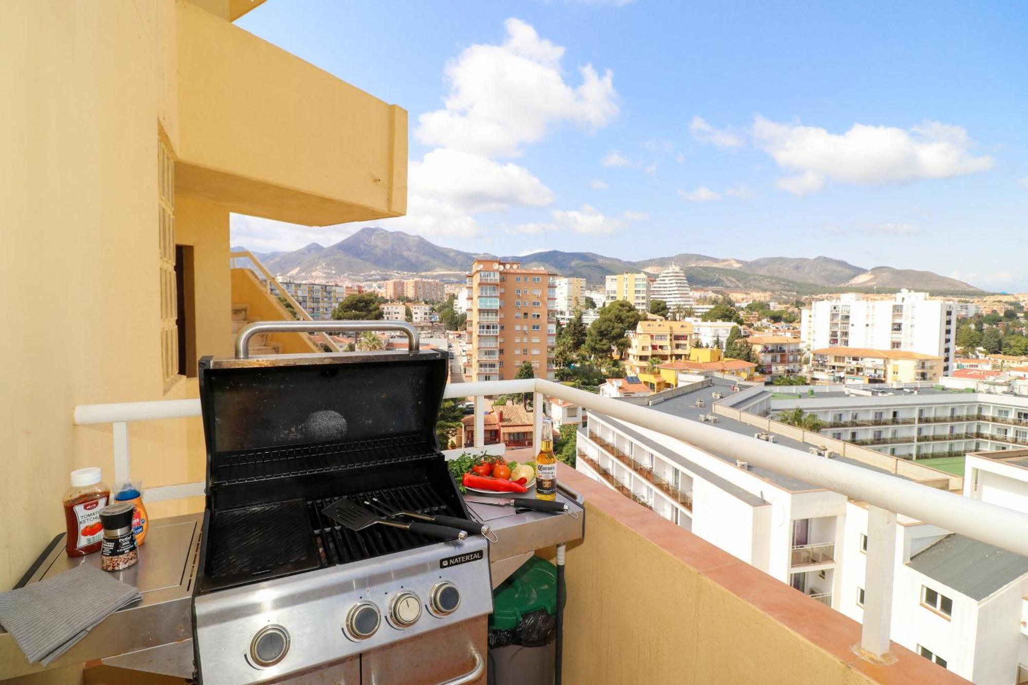 公寓 Penthouse With Panoramic Views - Puerto Marina